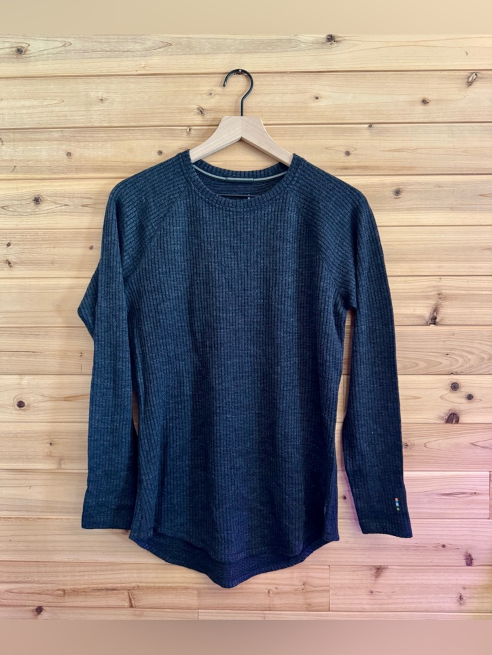 Smartwool Medium Women’s Thermal Curved Hem Long Sleeve Lightweight Top